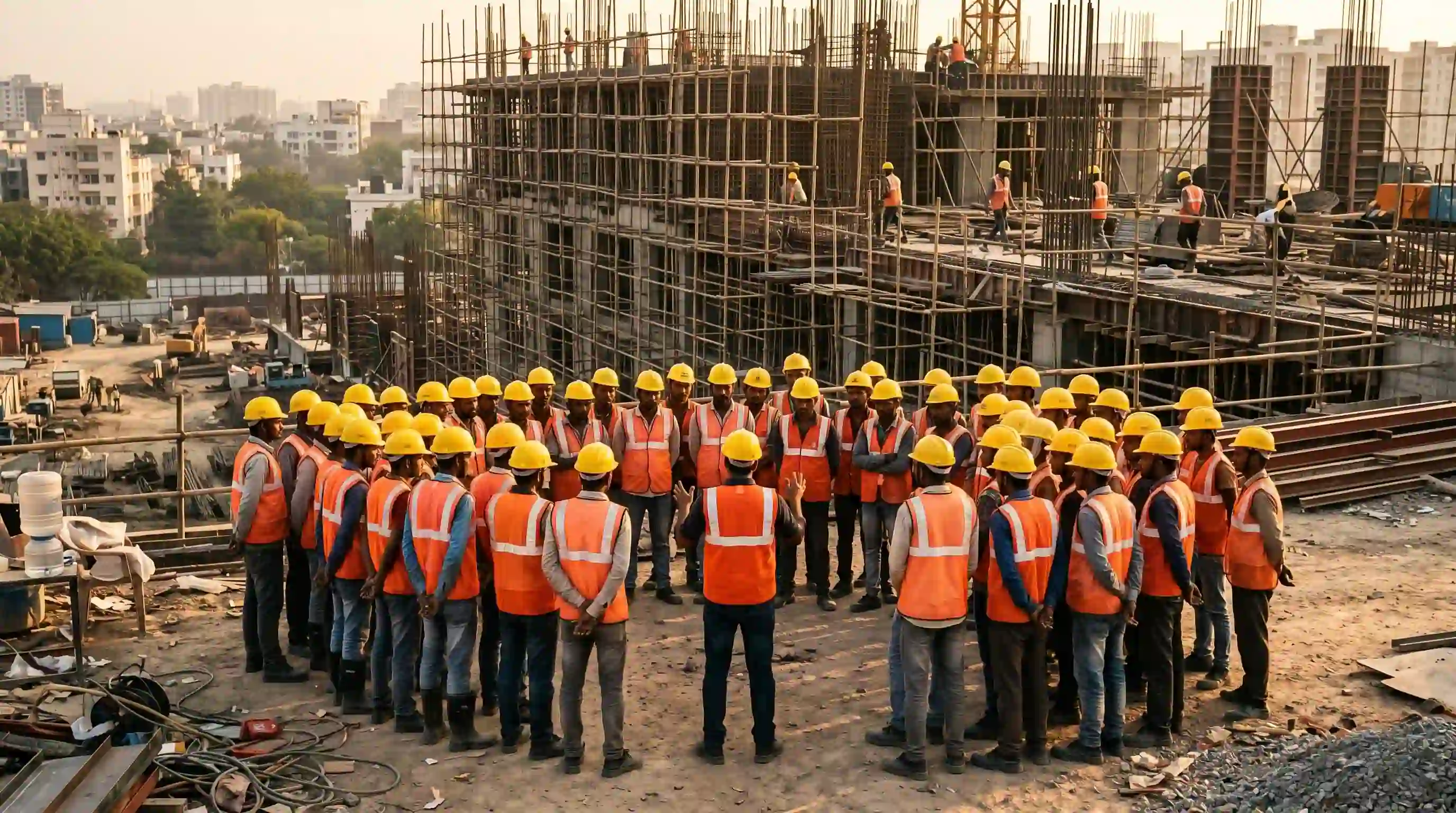 Care Takers team on site